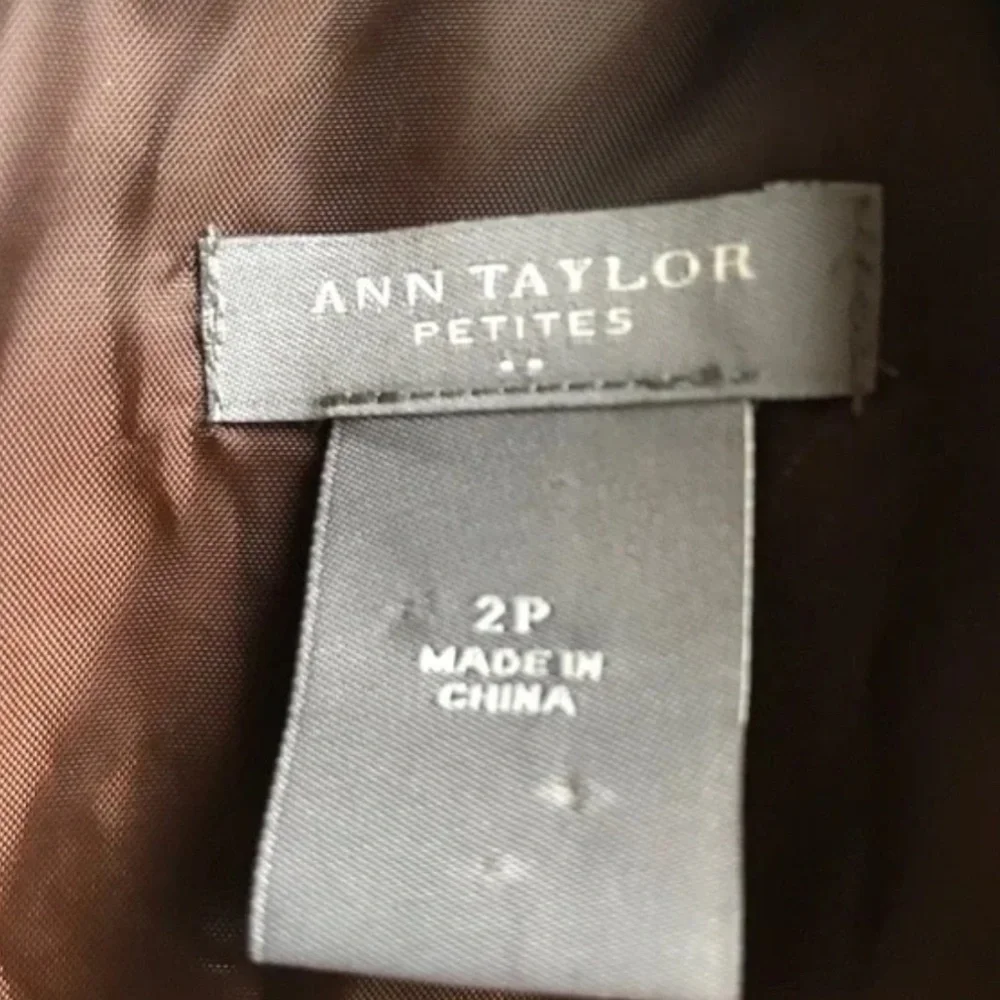 Ann Taylor Fit & Flare Polka Dot Dress - Picture 3 of 4